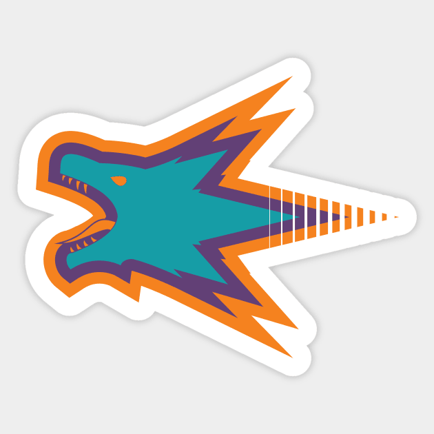 Lexington Lazerbeams Sticker by The Rec League Shop